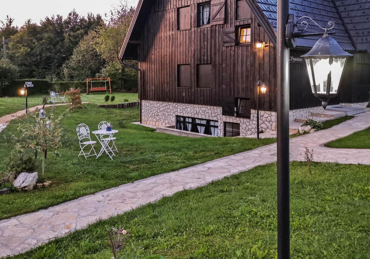 Hotel Plitvice Luxury Etno Garden Plitvická jezera Exteriér fotografie